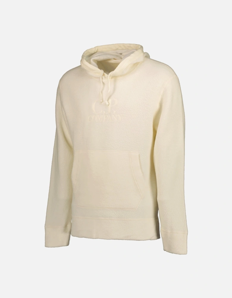 Wool Polar Fleece Logo Hoodie