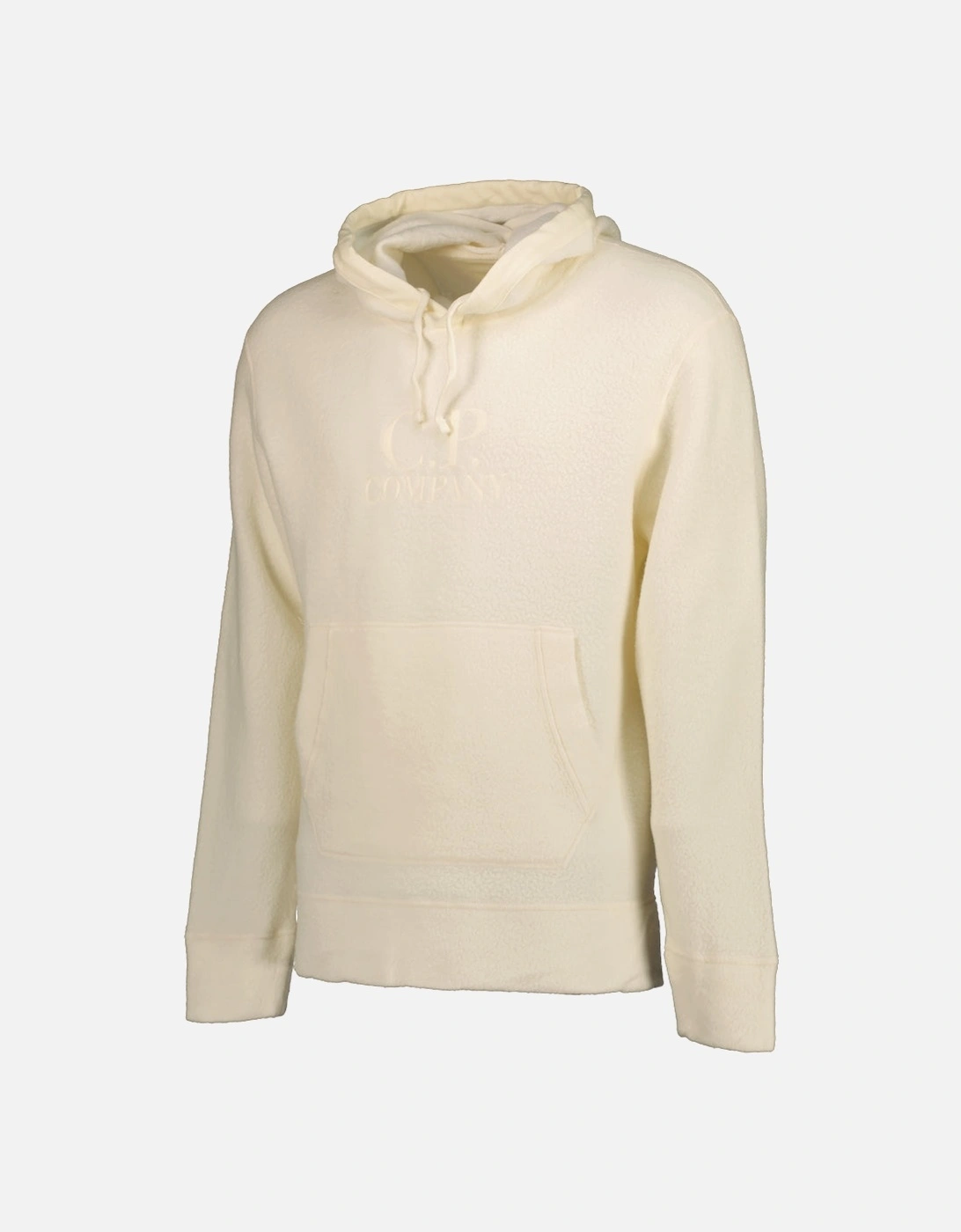 Wool Polar Fleece Logo Hoodie