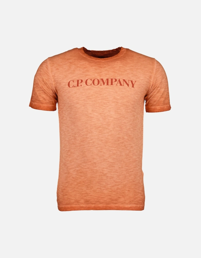C.P. Junior Re-Colour Logo Print T-Shirt