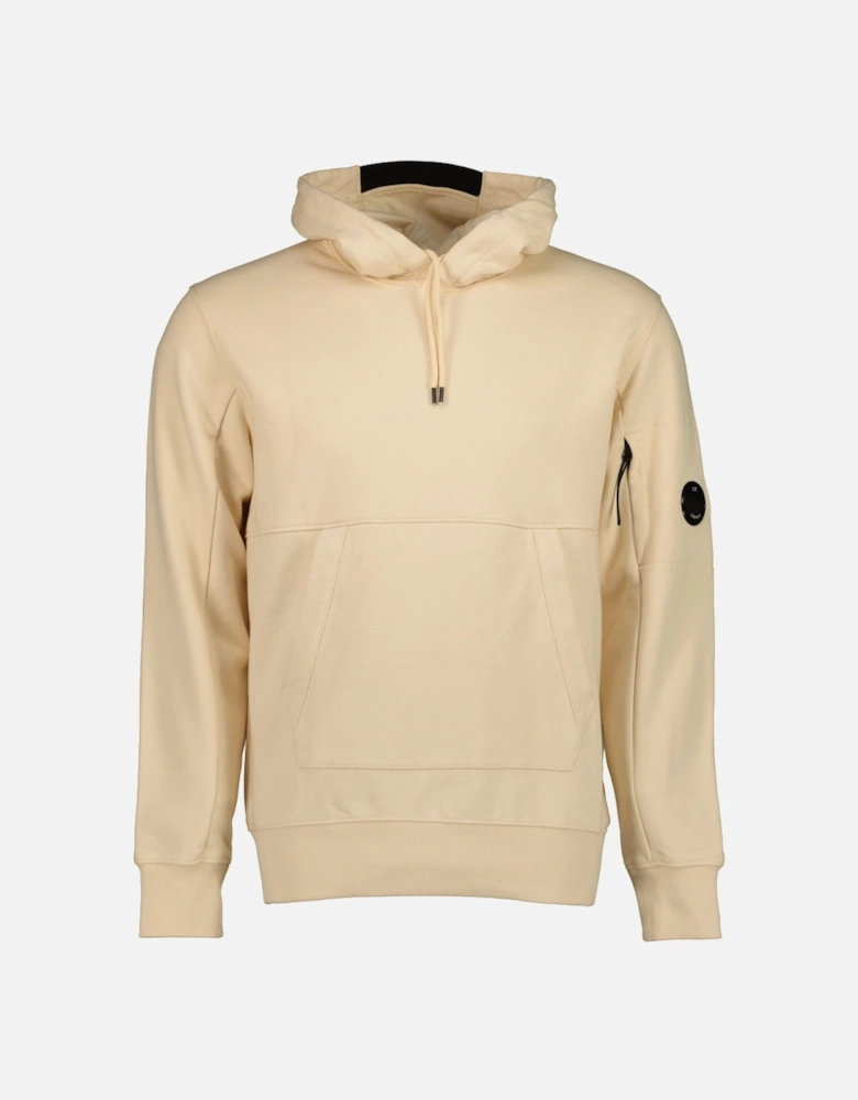 Diagonal Raised Fleece Lens Hoodie