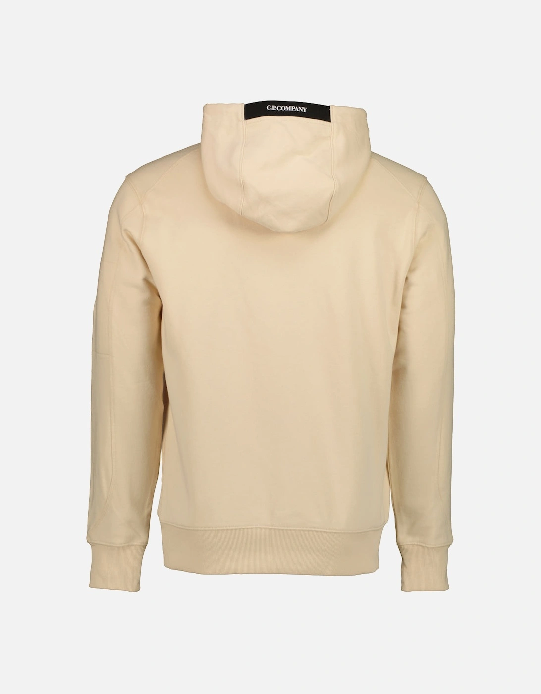 Diagonal Raised Fleece Lens Hoodie