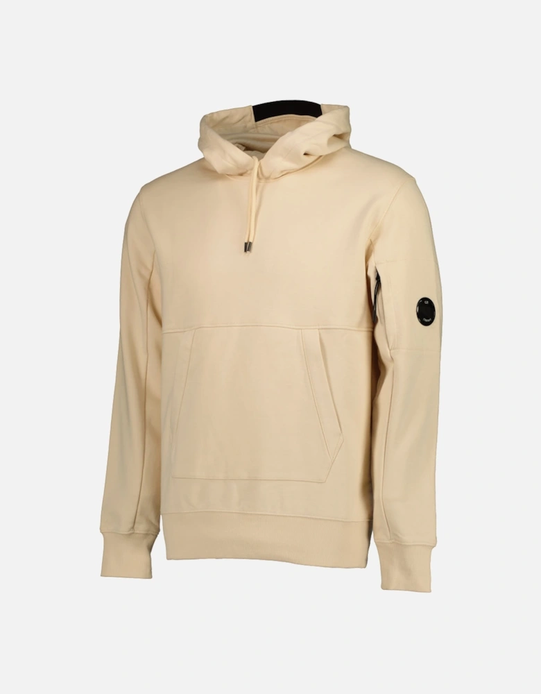 Diagonal Raised Fleece Lens Hoodie