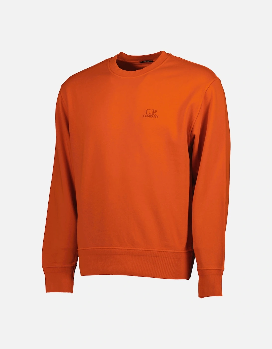 Diagonal Fleece Resist Dyed Logo Sweat