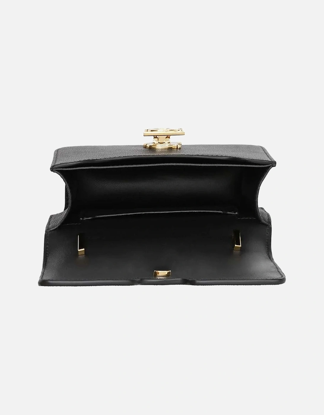 Mini TB Grainy Leather Shoulder Bag