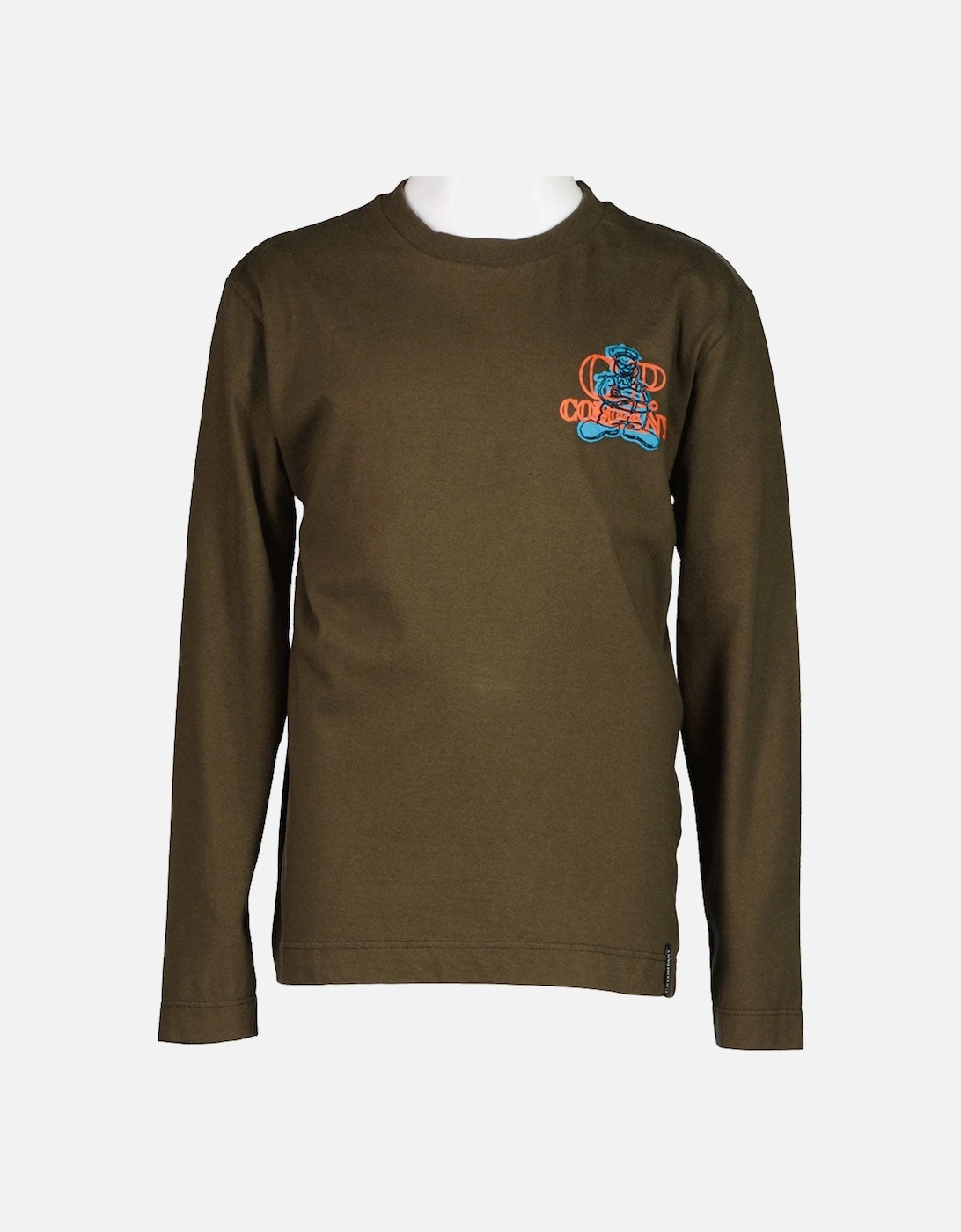 C.P. Junior Long Sleeve Comics and Cars Logo T-Shirt, 5 of 4