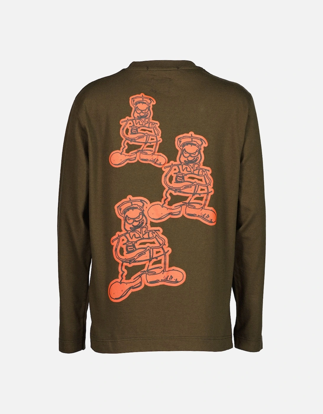 C.P. Junior Long Sleeve Comics and Cars Logo T-Shirt