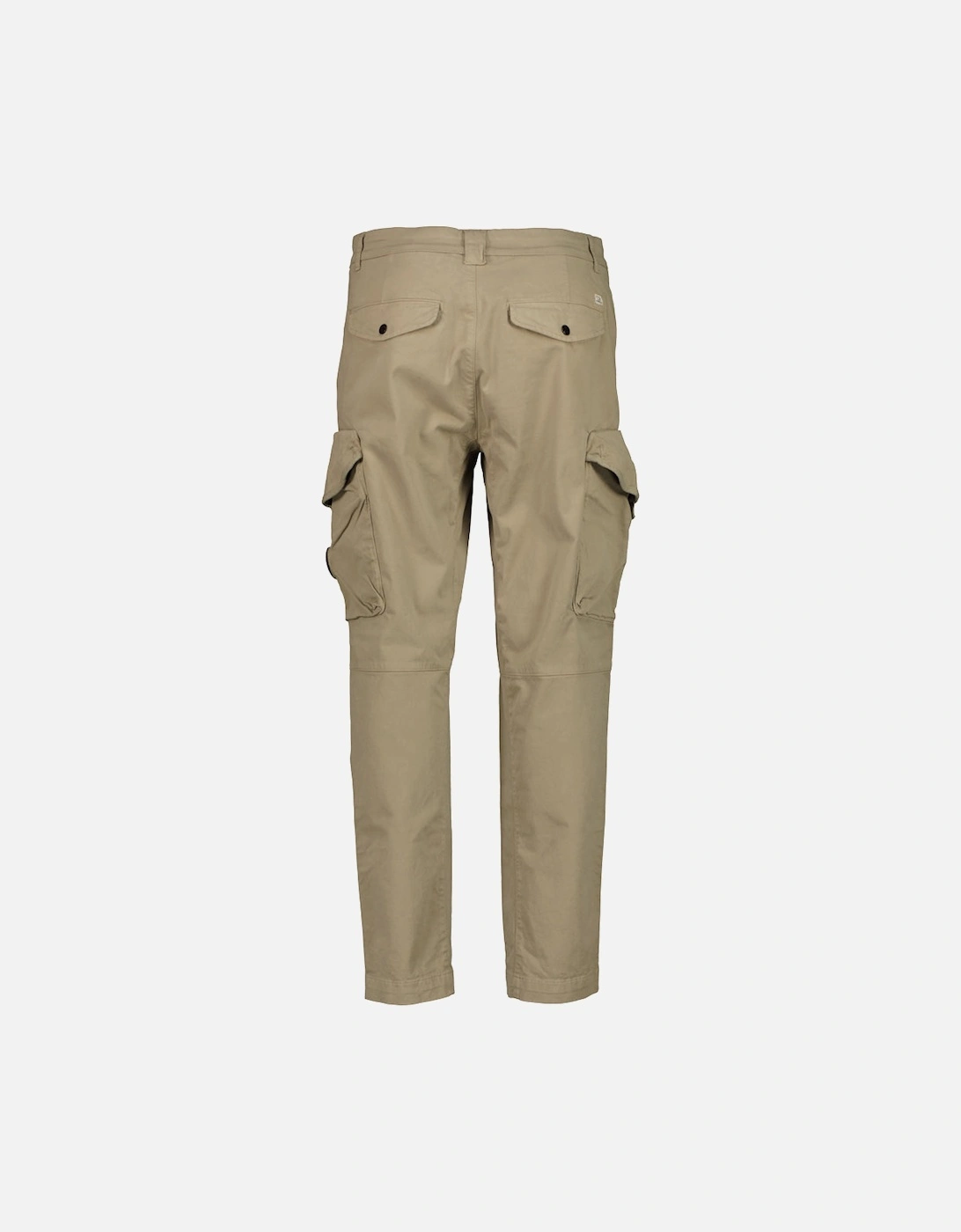 Stretch Satin Lens Cargo Pants