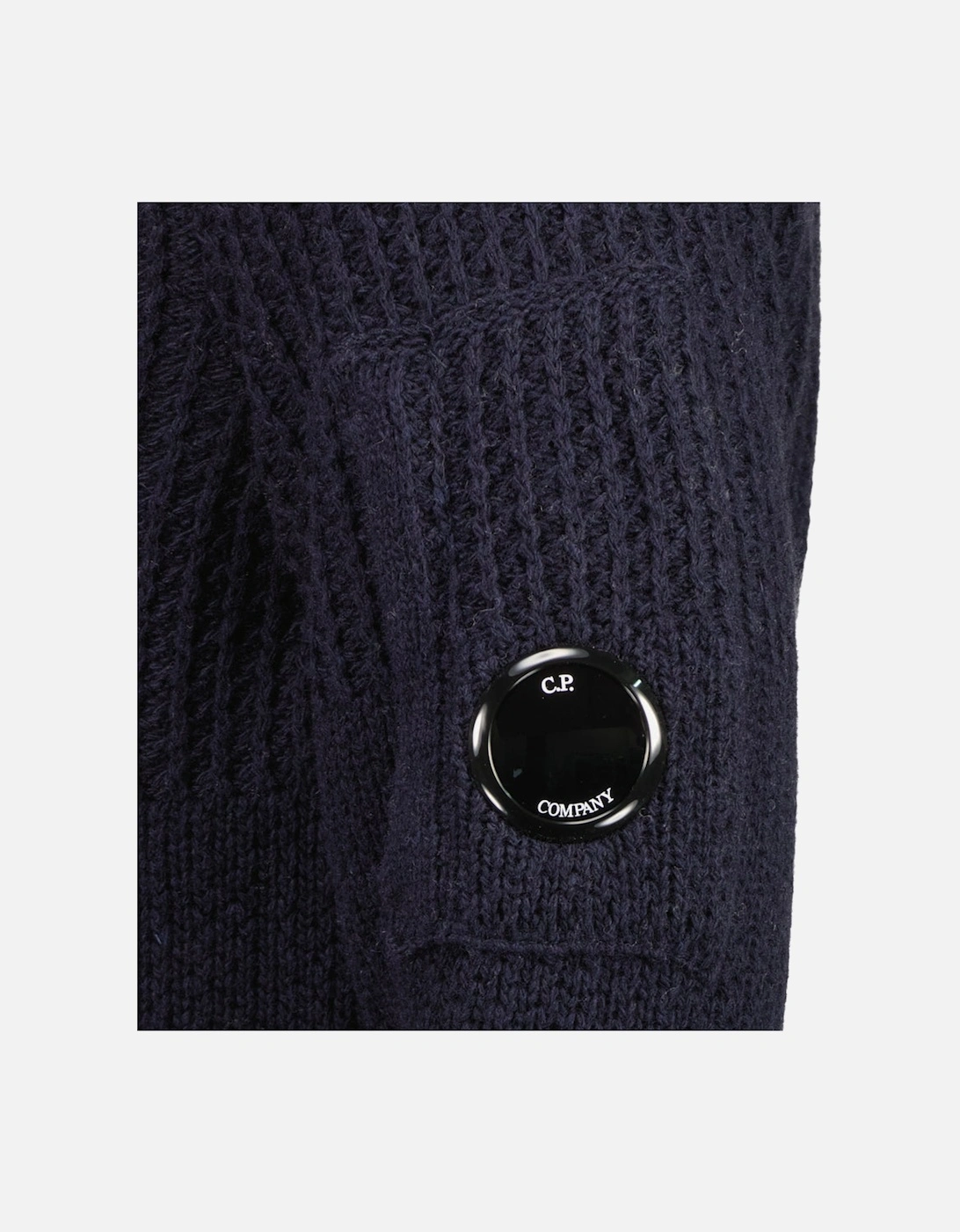 Lambswool Turtleneck Lens Knit