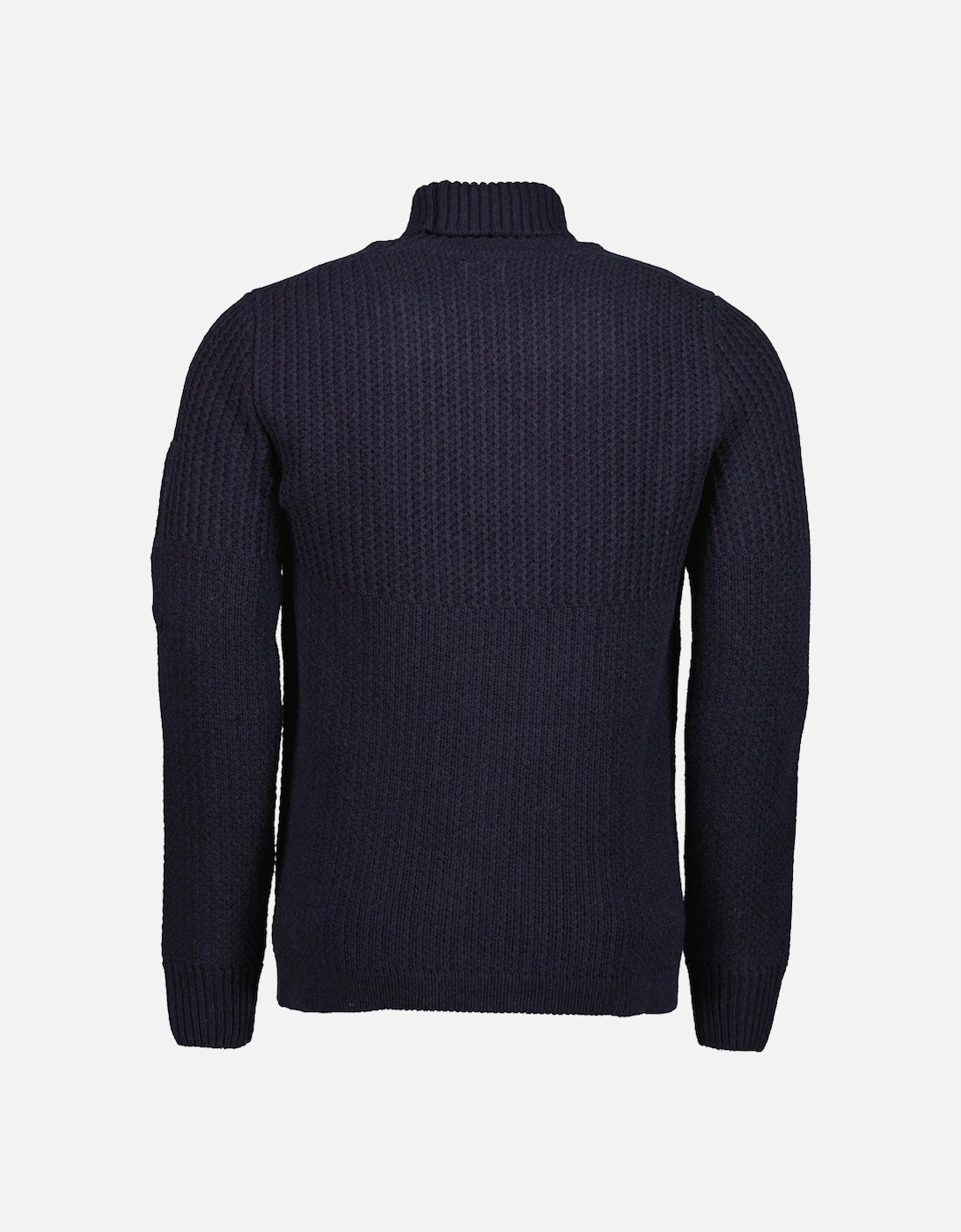 Lambswool Turtleneck Lens Knit