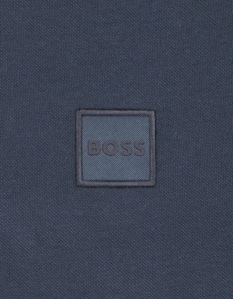 Logo Patch Polo Shirt