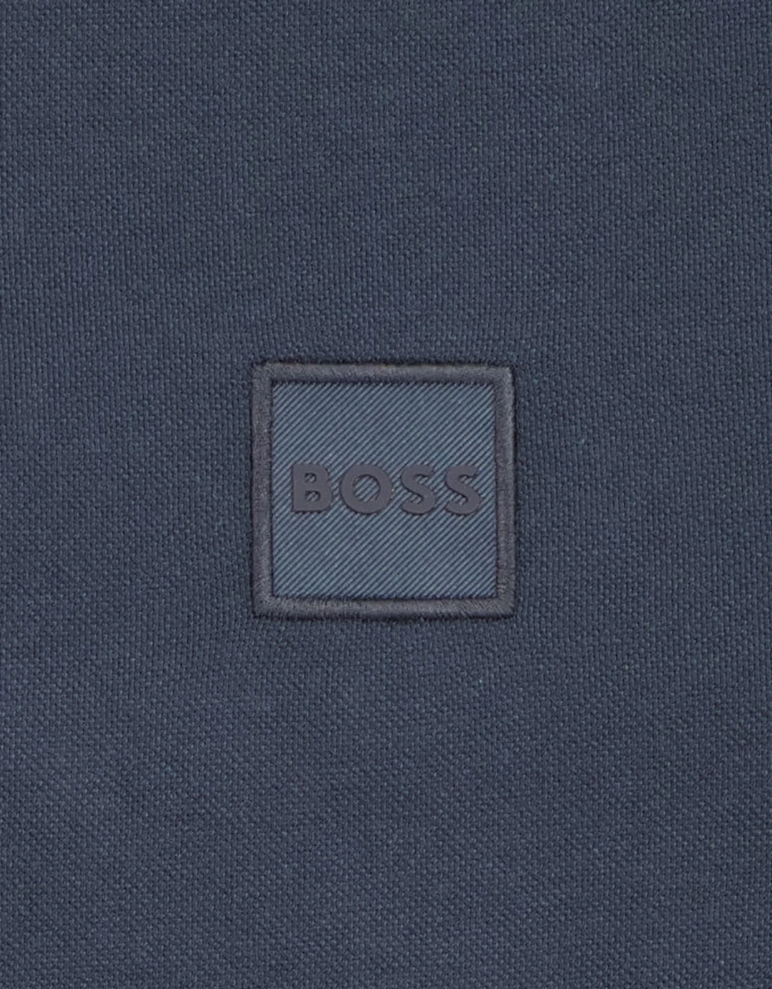 Logo Patch Polo Shirt