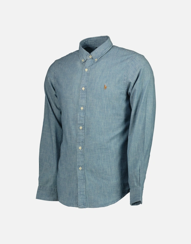 Slim Fit Chambray Shirt