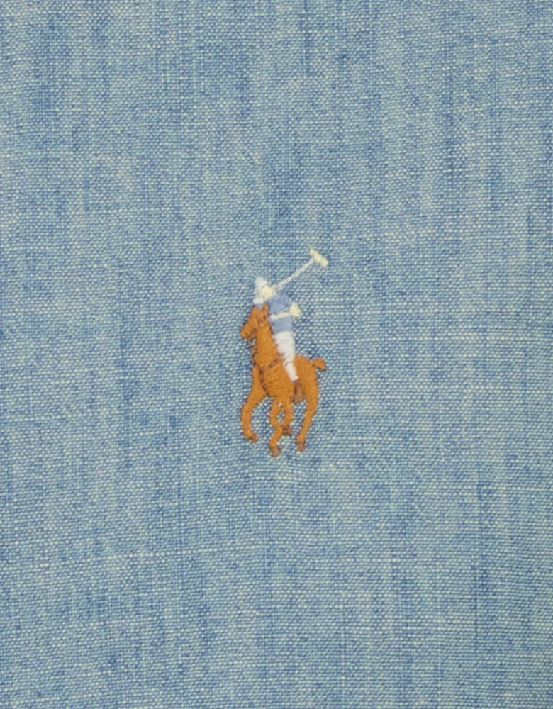 Slim Fit Chambray Shirt