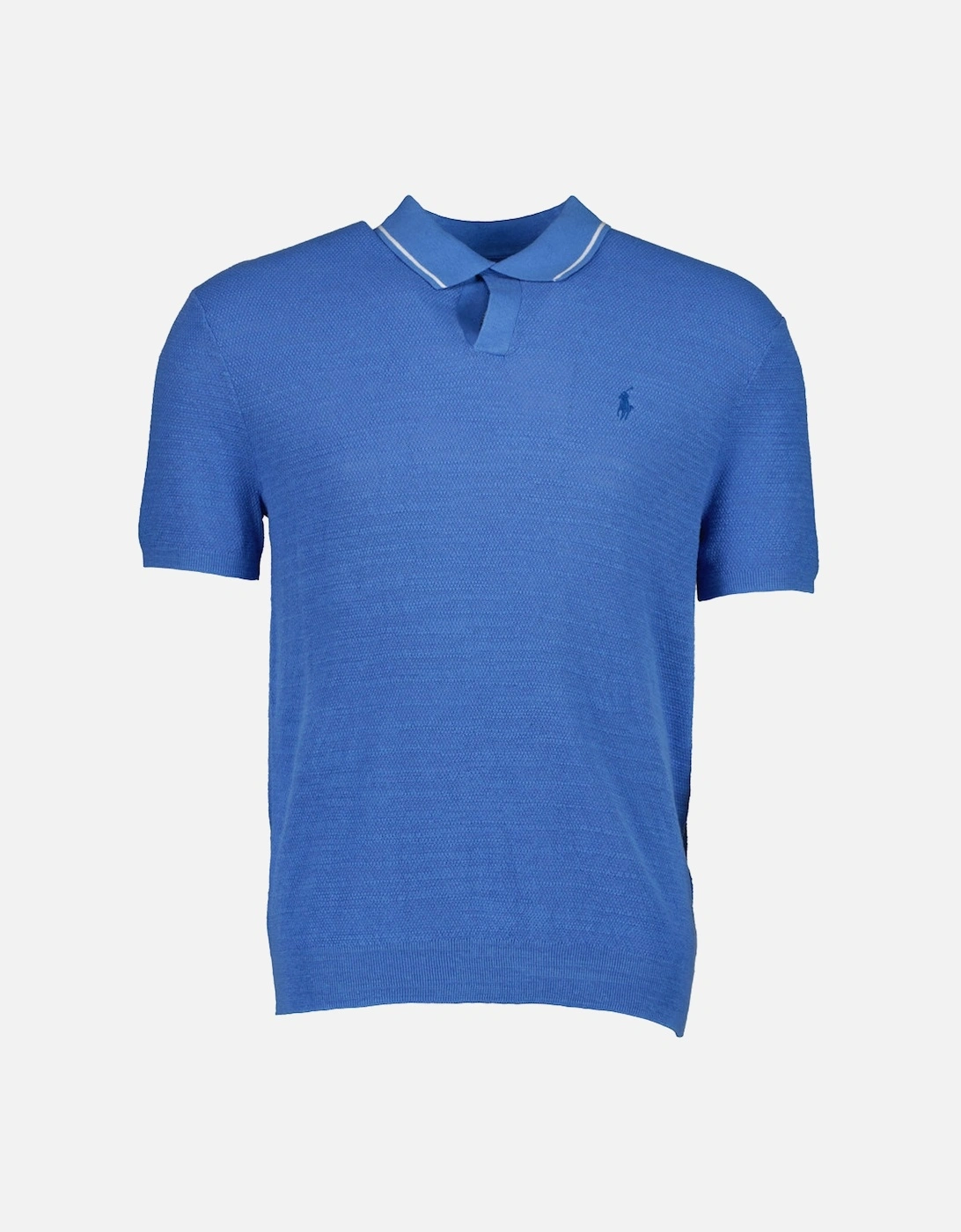 Textured Cotton-Linen Short Sleeve Jumper, 3 of 2