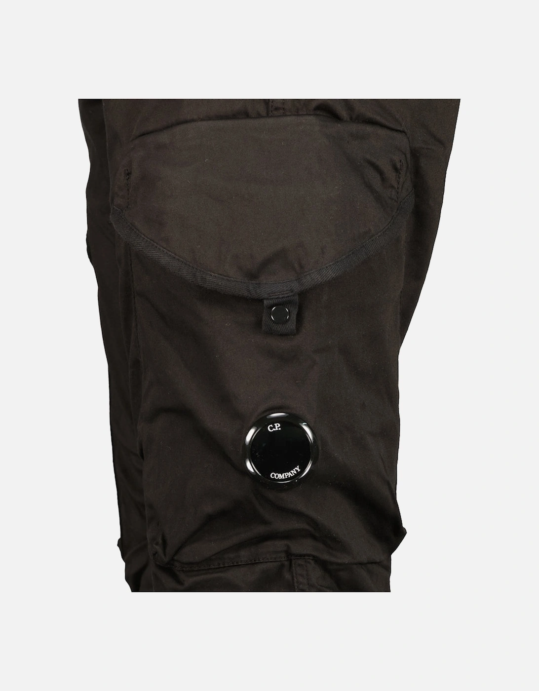 Stretch Satin Lens Cargo Pants