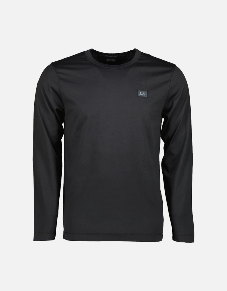 Long Sleeve Logo Patch T-Shirt