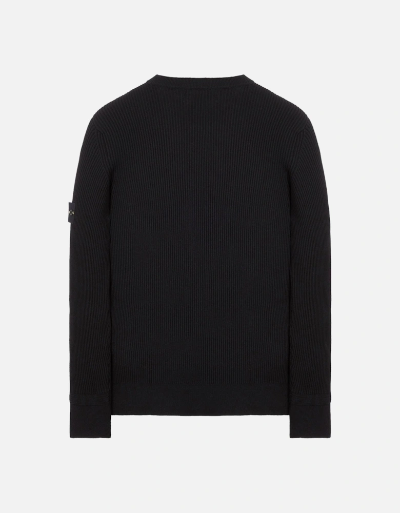 Crewneck Knit In Double-Face Soft Cotton