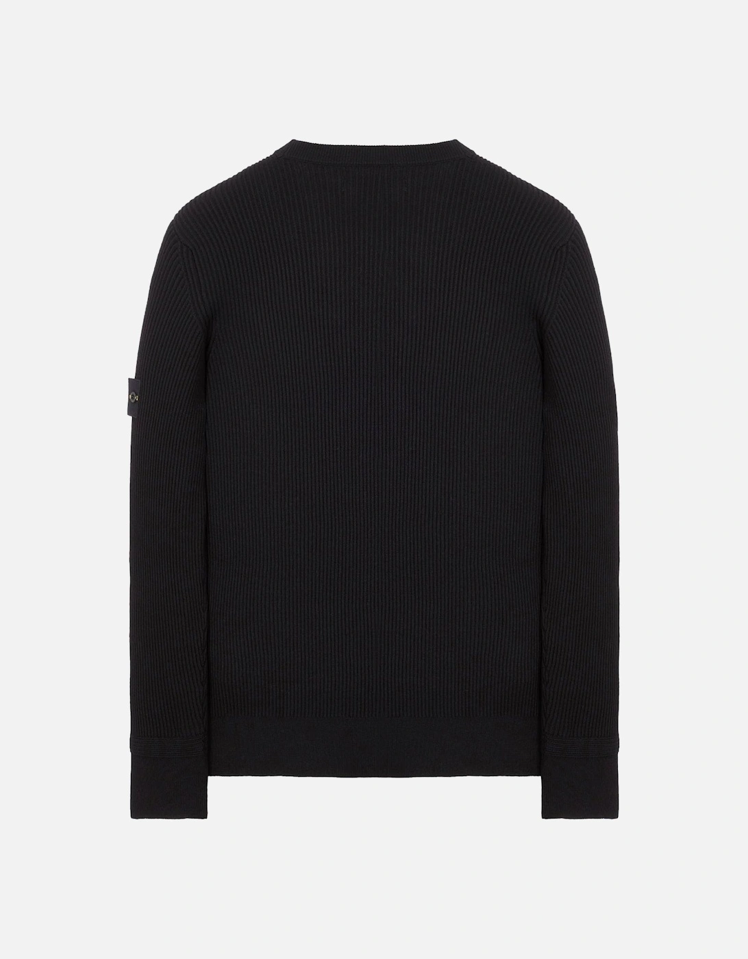 Crewneck Knit In Double-Face Soft Cotton