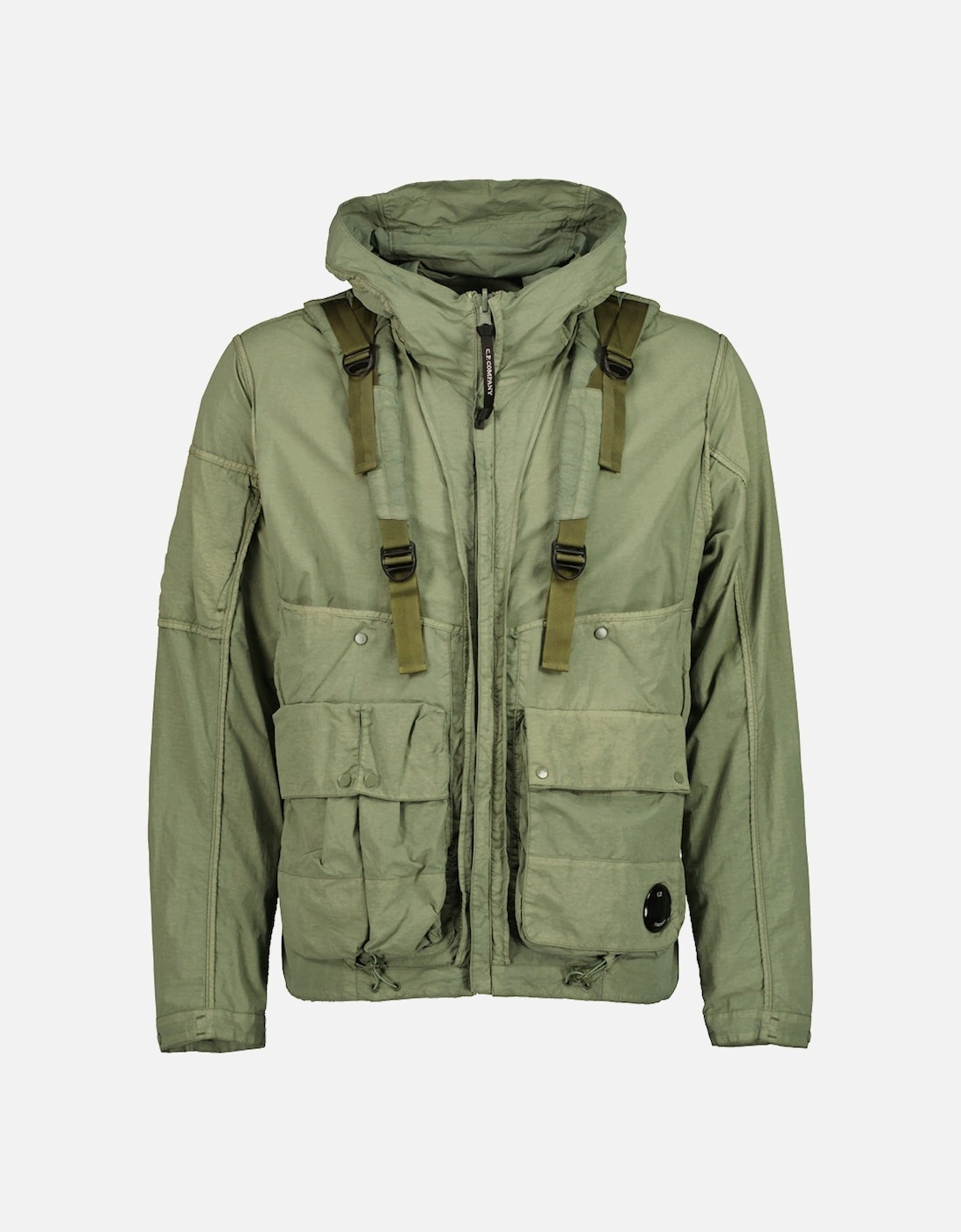 Flatt Nylon Reversible Hooded Lens Jacket