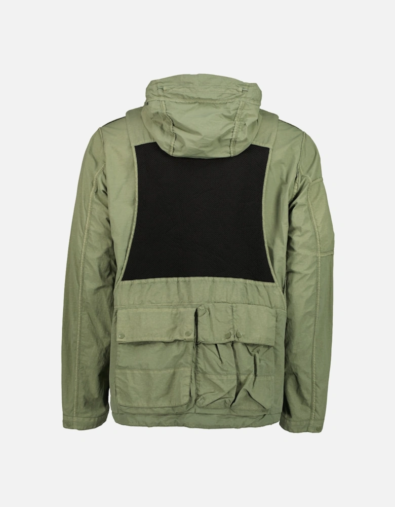 Flatt Nylon Reversible Hooded Lens Jacket