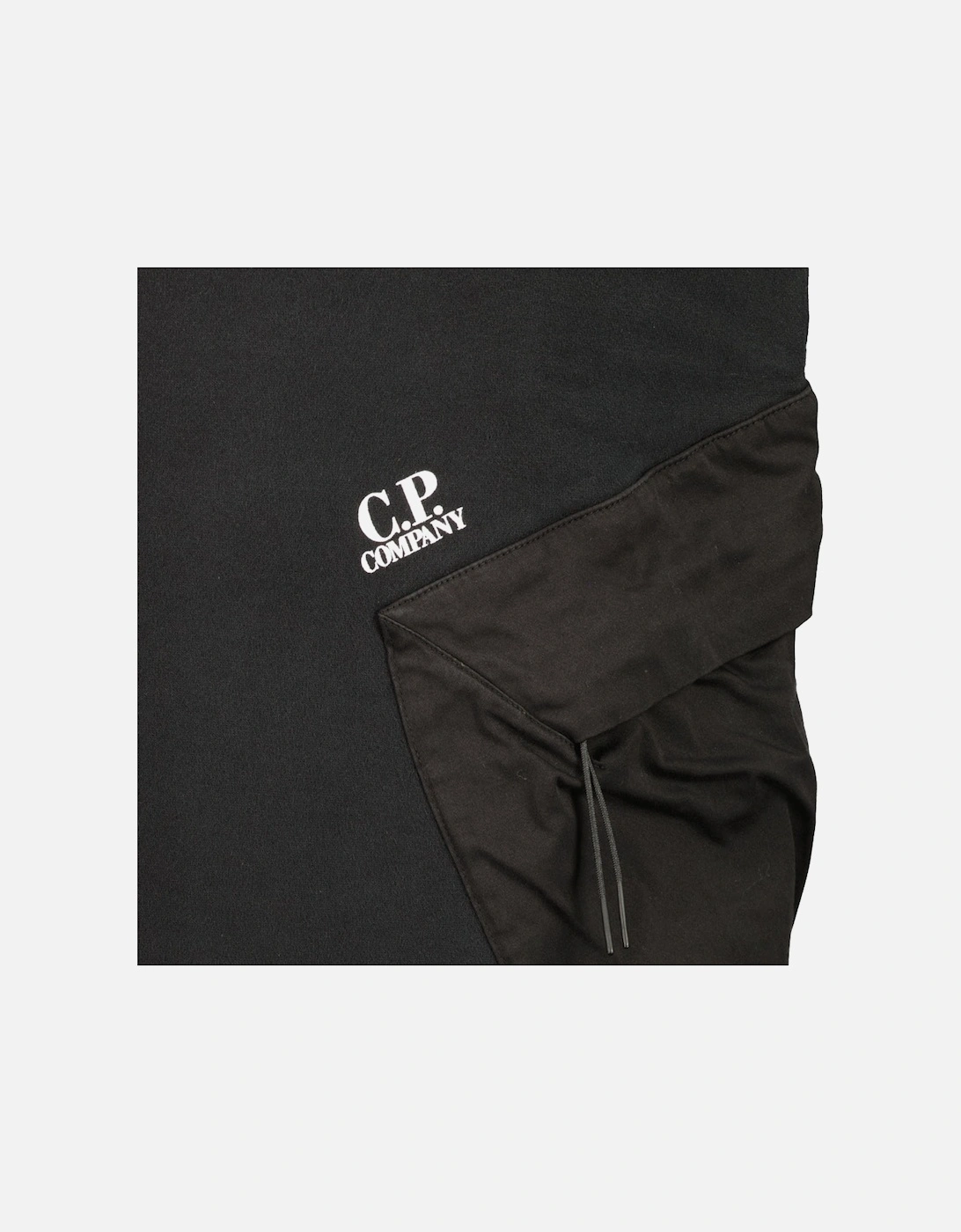 Diagonal Fleece Pocket Sweatshirt