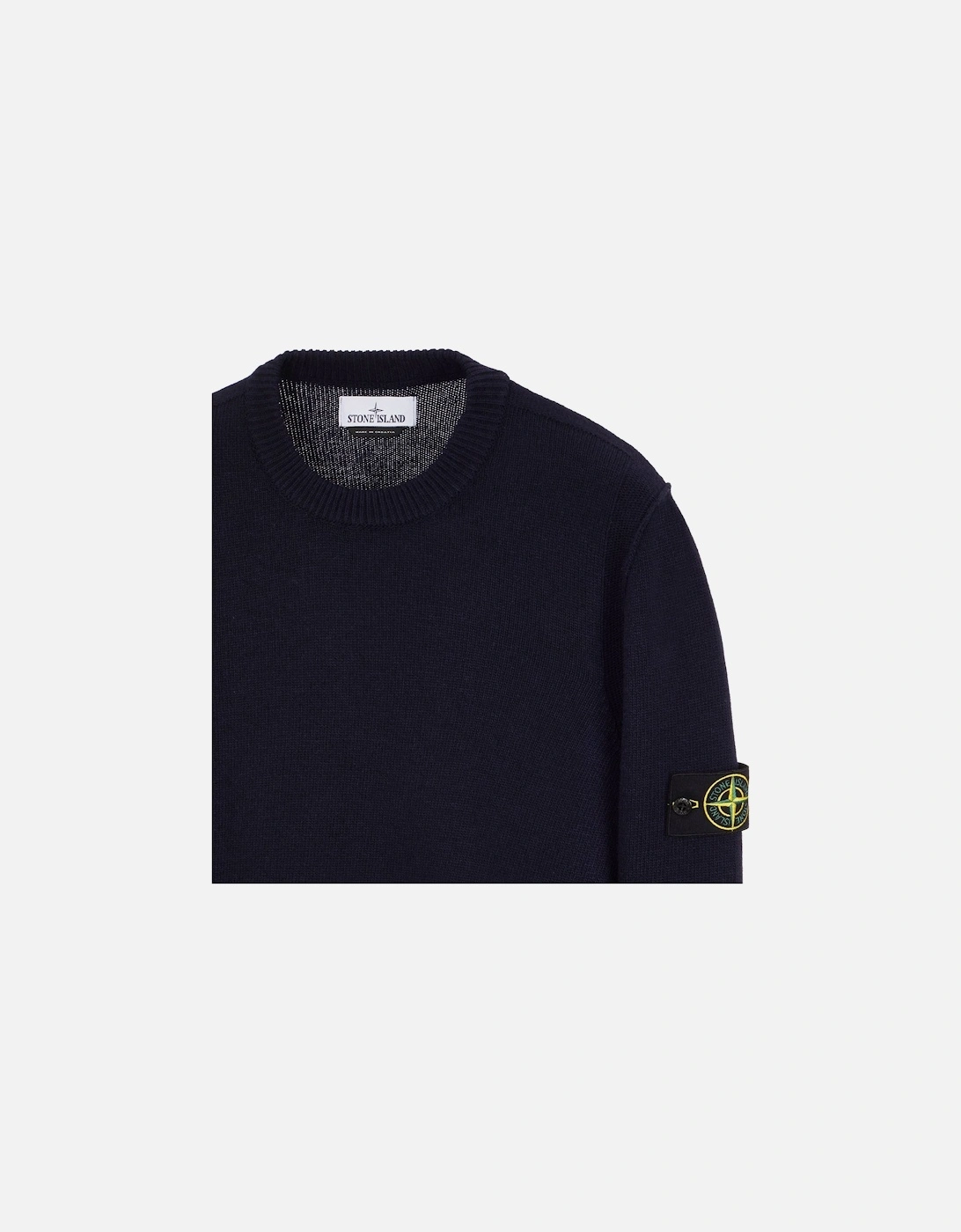 Lambswool Crewneck Knitted Sweatshirt
