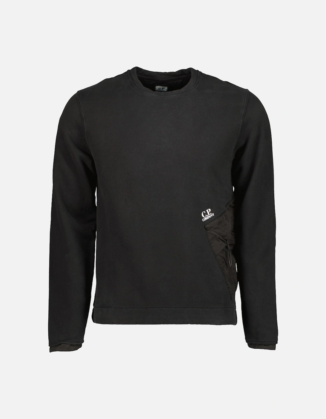 Diagonal Fleece Pocket Sweatshirt, 5 of 4