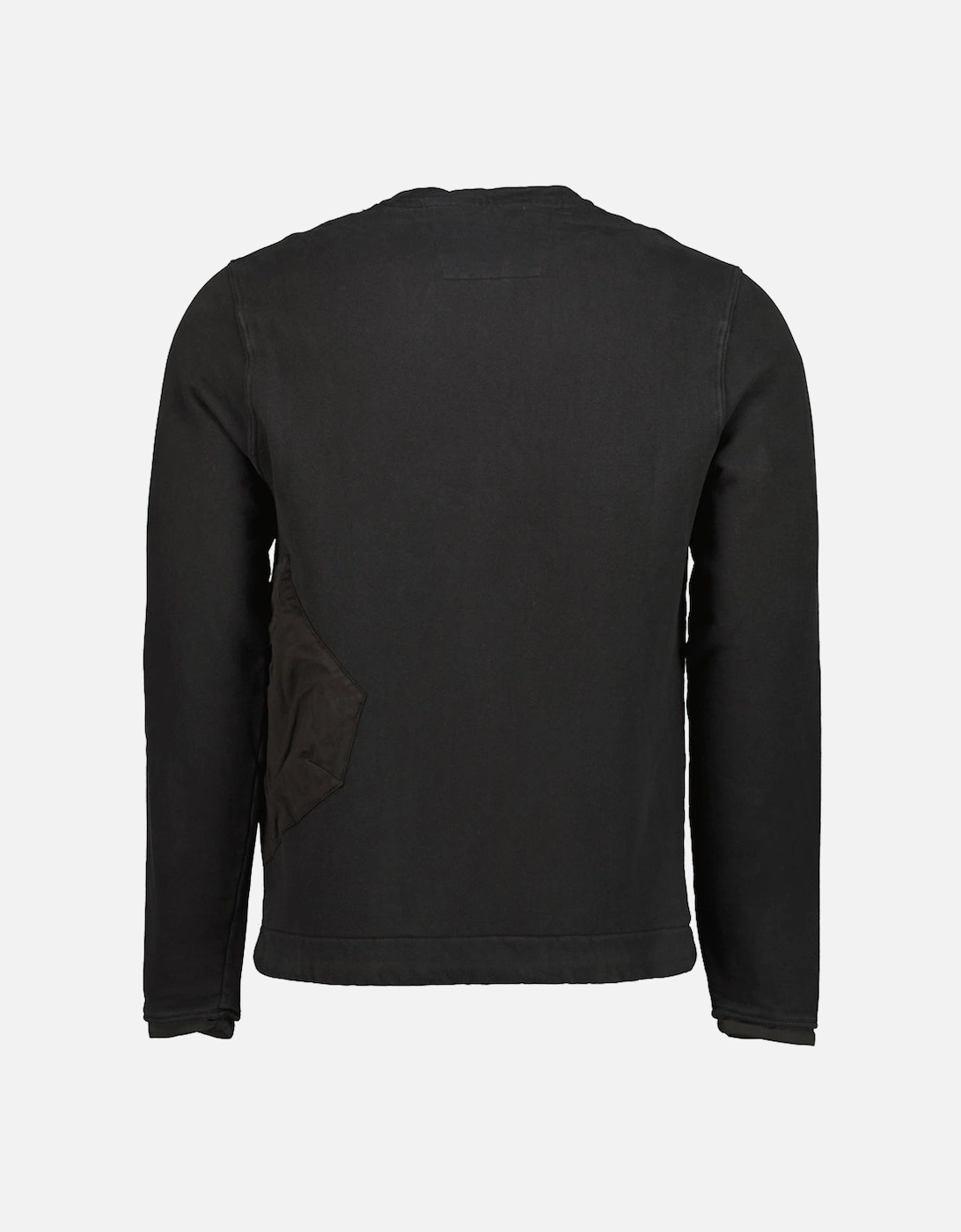 Diagonal Fleece Pocket Sweatshirt