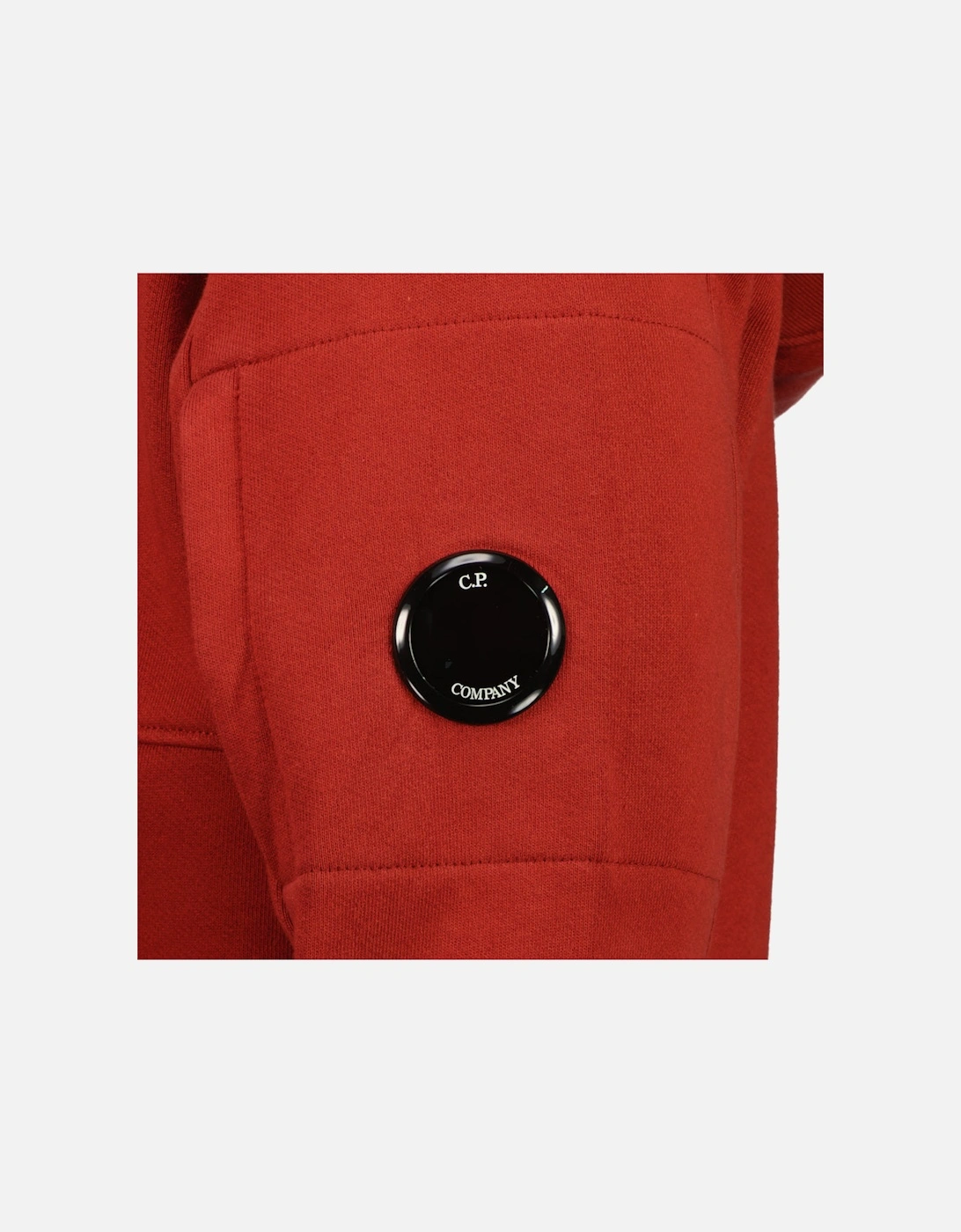 Diagonal Raised Fleece Lens Hoodie