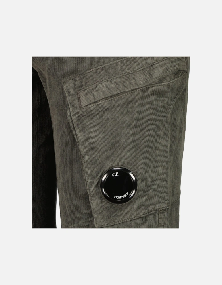 Corduroy Lens Cargo Pants