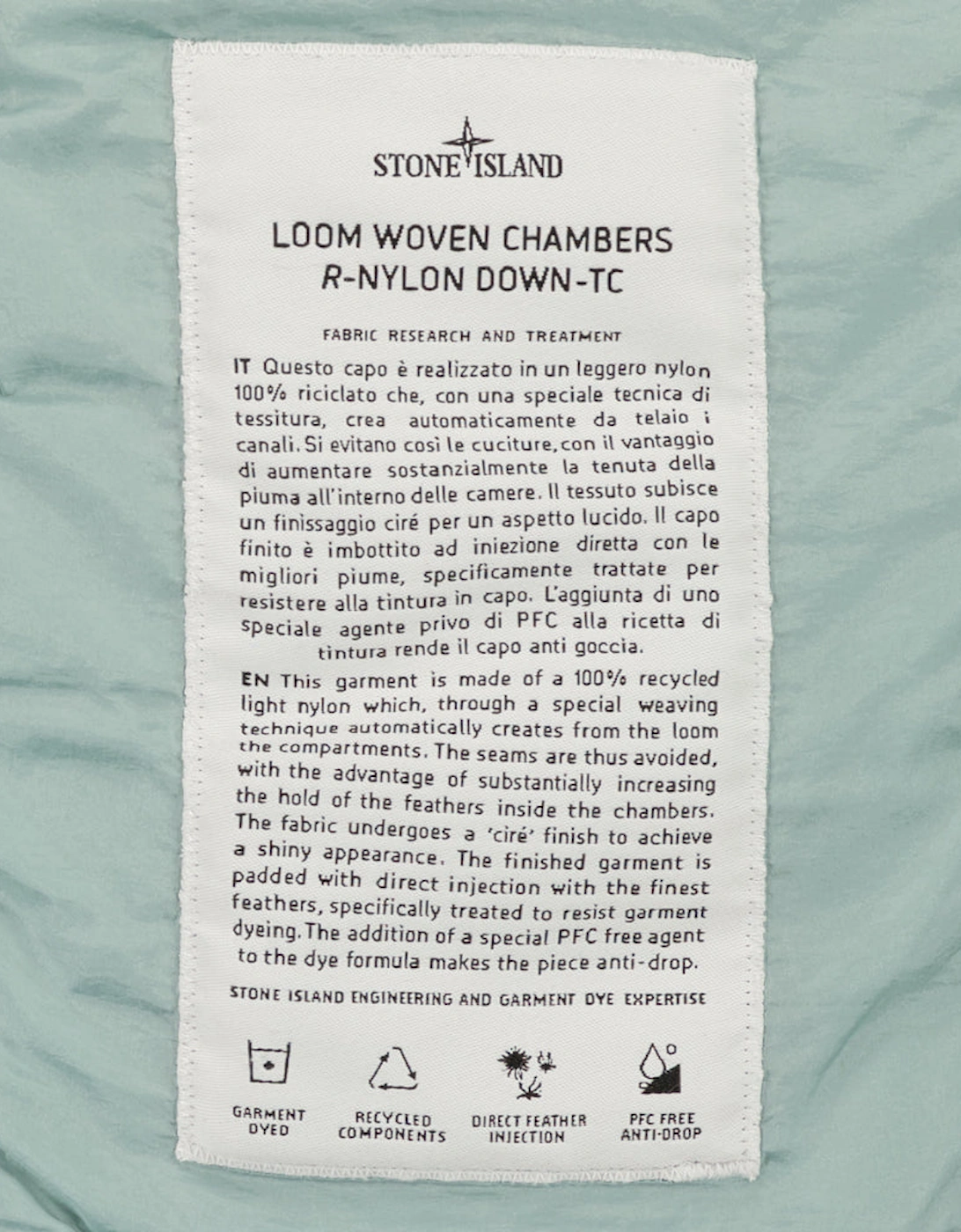 Loom Woven Nylon Down-TC Gilet