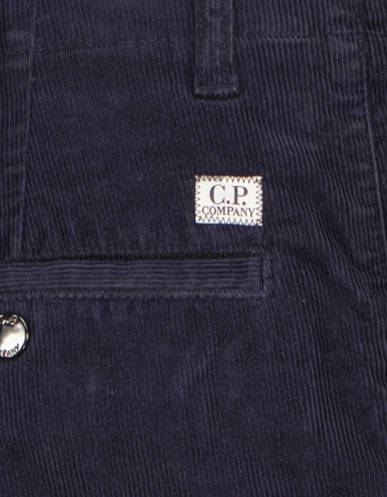 Corduroy Lens Cargo Pants