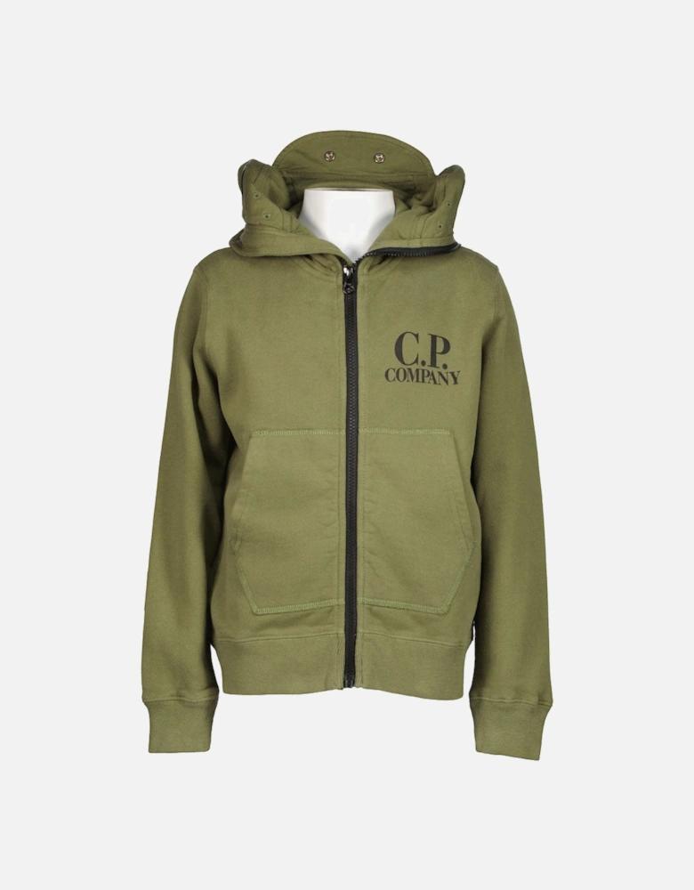 Junior Explorer Goggle Hooded Zip Sweatshirt