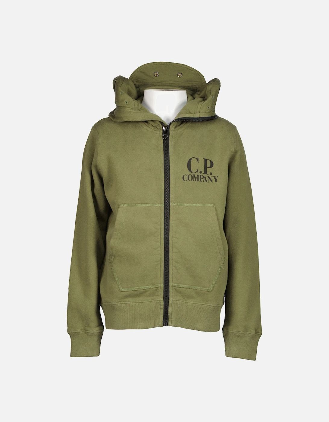 Junior Explorer Goggle Hooded Zip Sweatshirt, 5 of 4