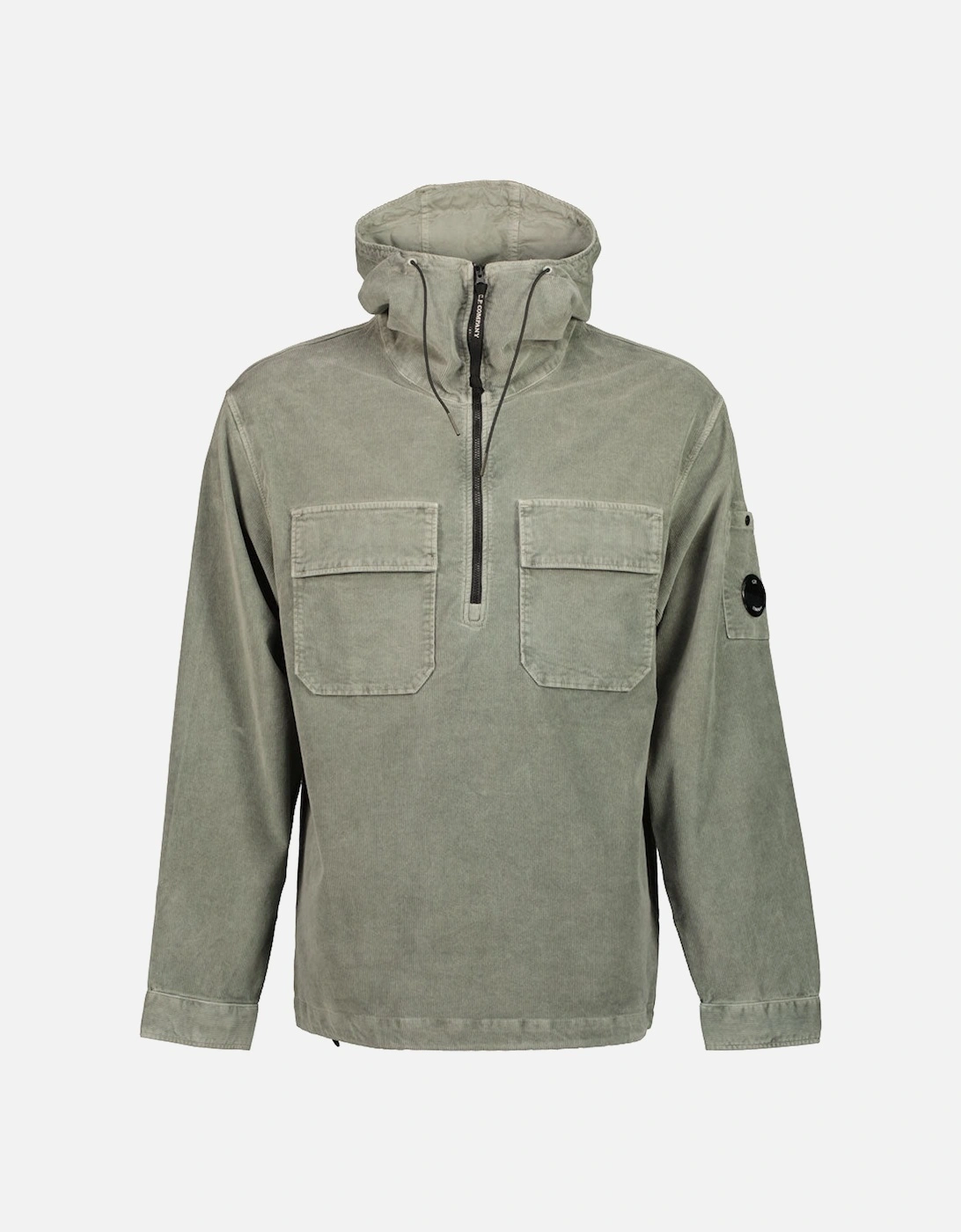 Stretch Corduroy Hooded Lens Overshirt, 5 of 4