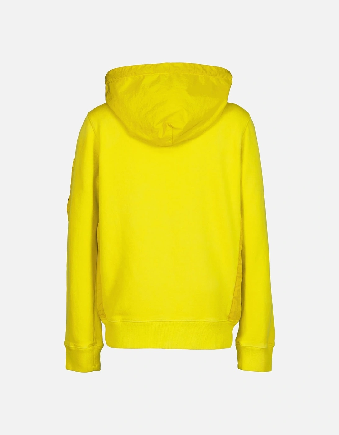 C.P. Junior Zip Up Mixed Hooded Lens Sweatshirt