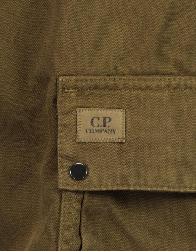 Military Twill Logo Patch Cargos