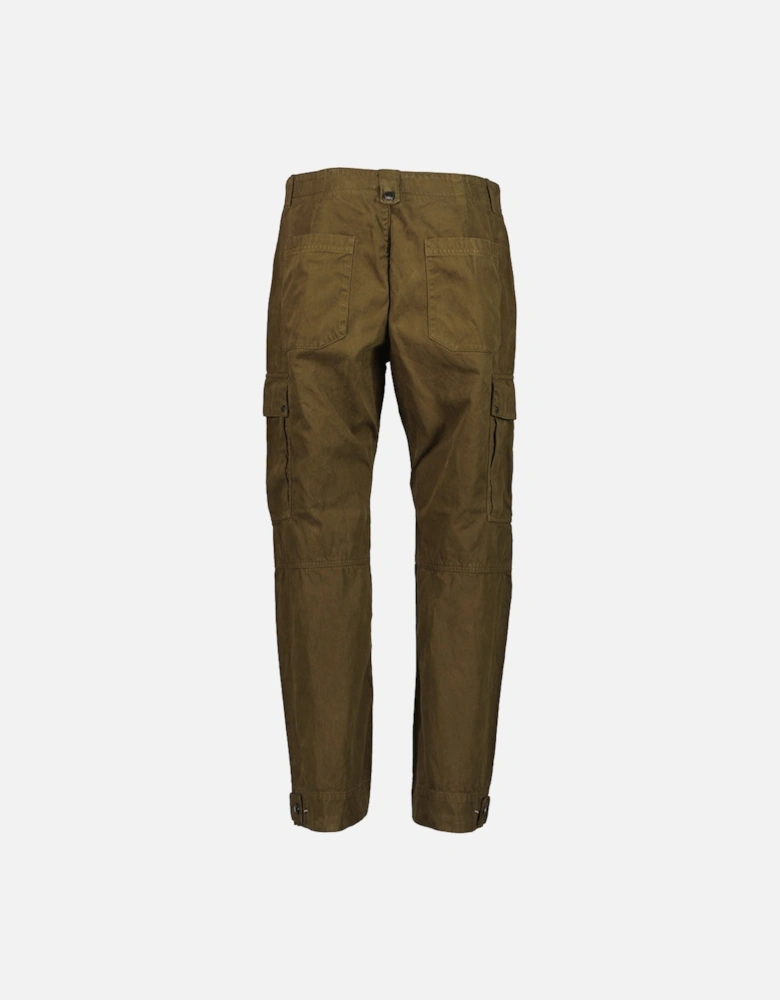 Military Twill Logo Patch Cargos
