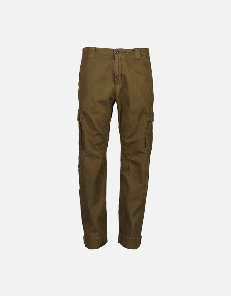 Military Twill Logo Patch Cargos