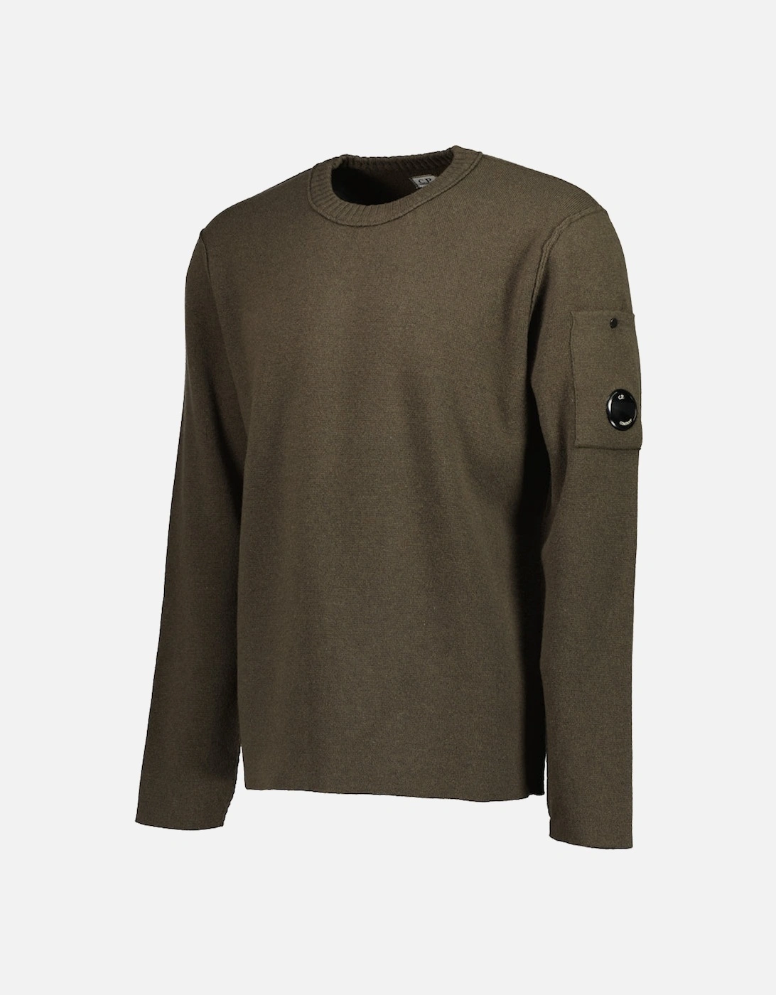 Lambswool Crewneck Lens Knit