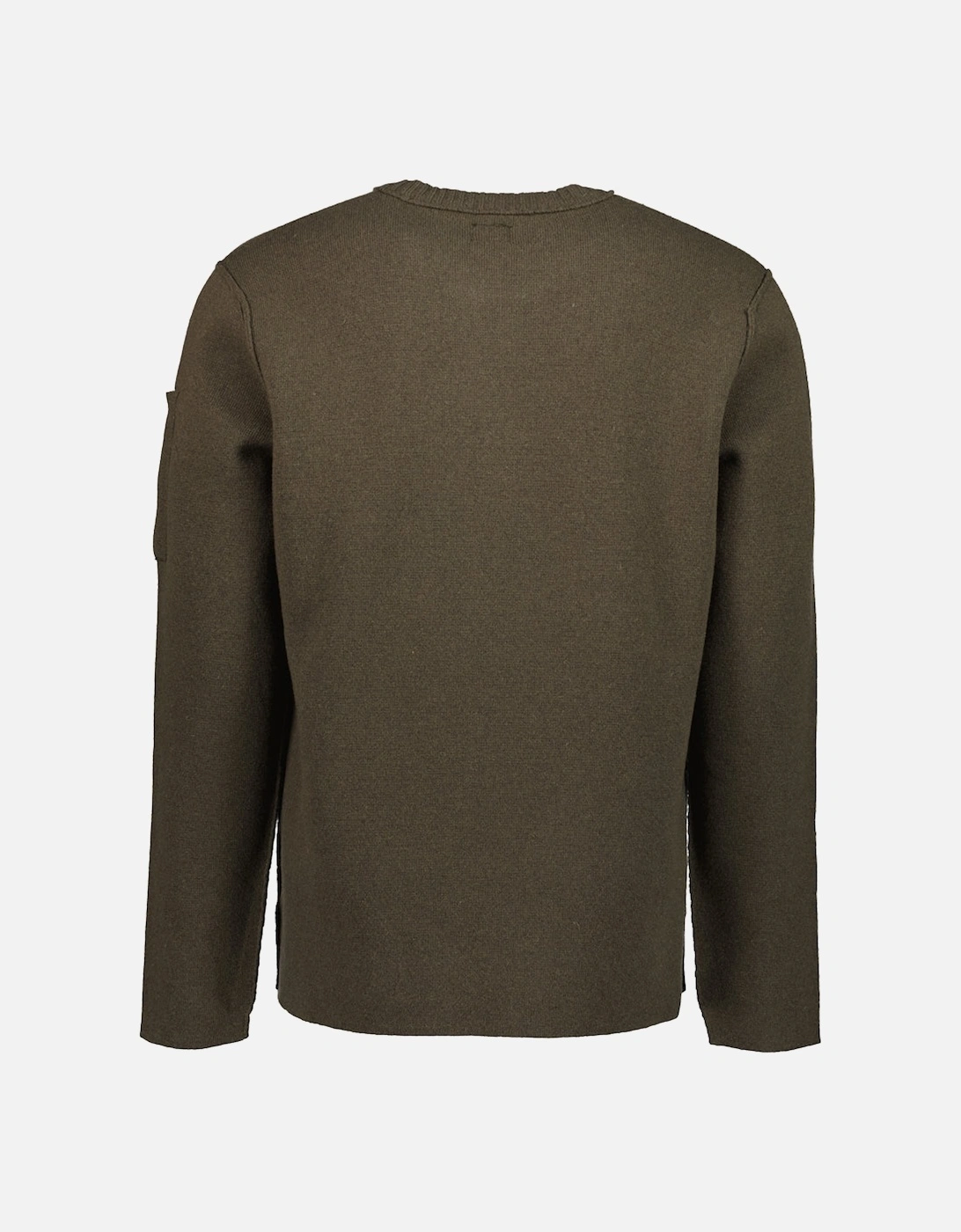 Lambswool Crewneck Lens Knit