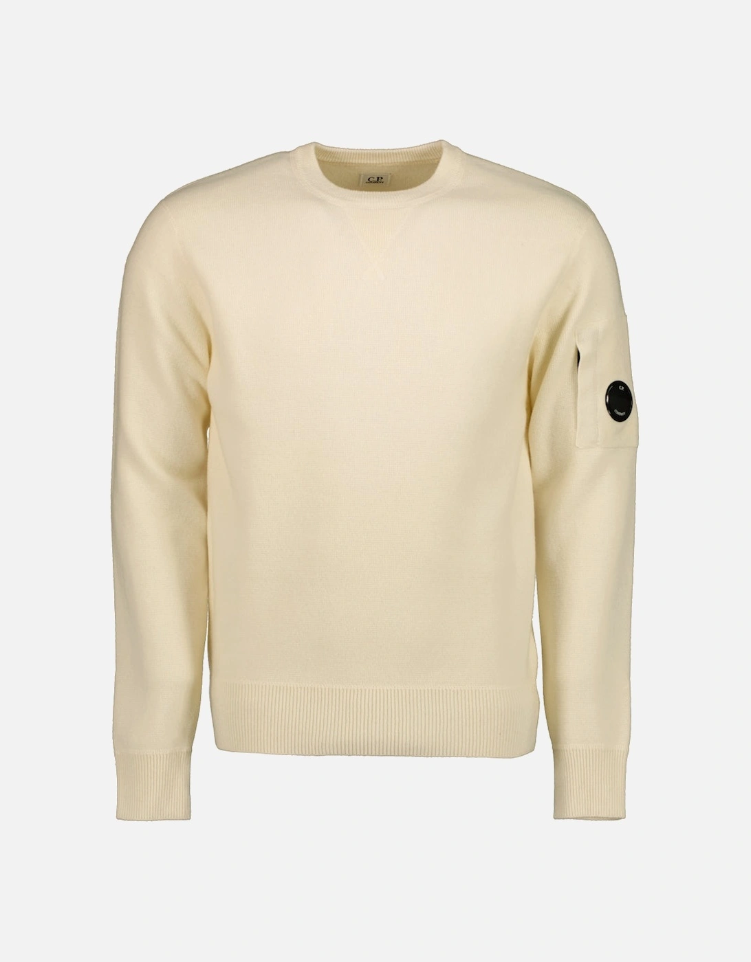Lambswool Crewneck Lens Knit, 5 of 4
