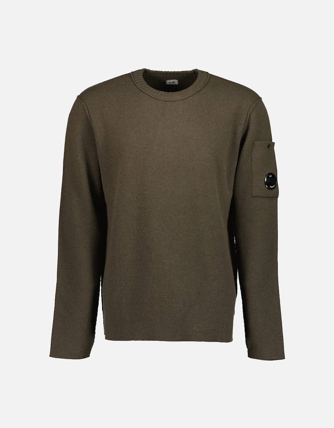 Lambswool Crewneck Lens Knit, 5 of 4