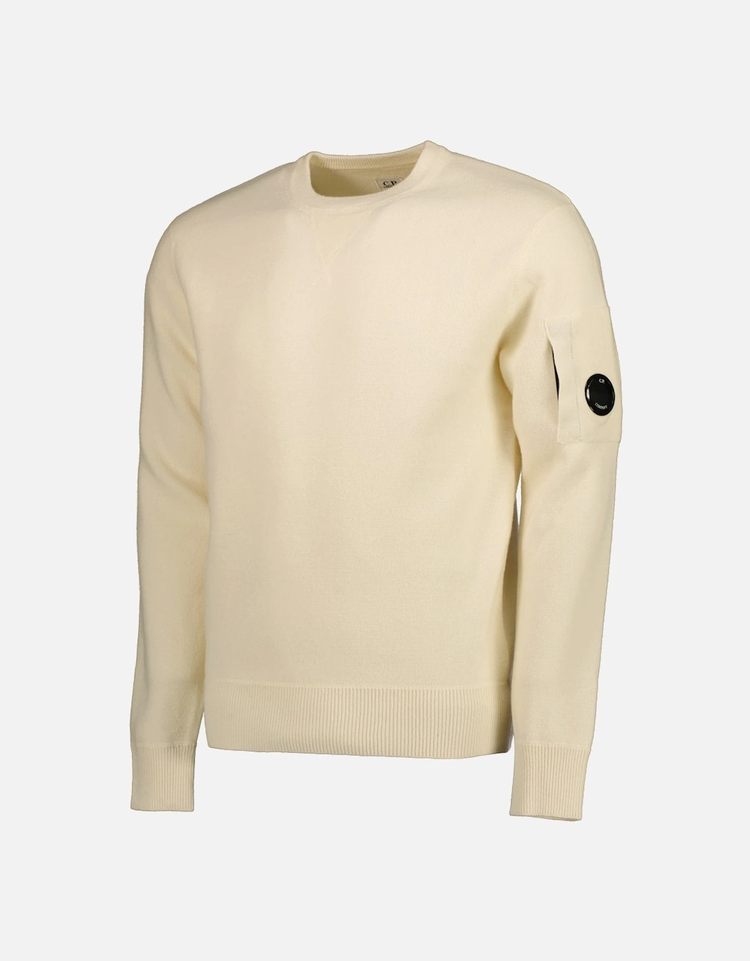 Lambswool Crewneck Lens Knit