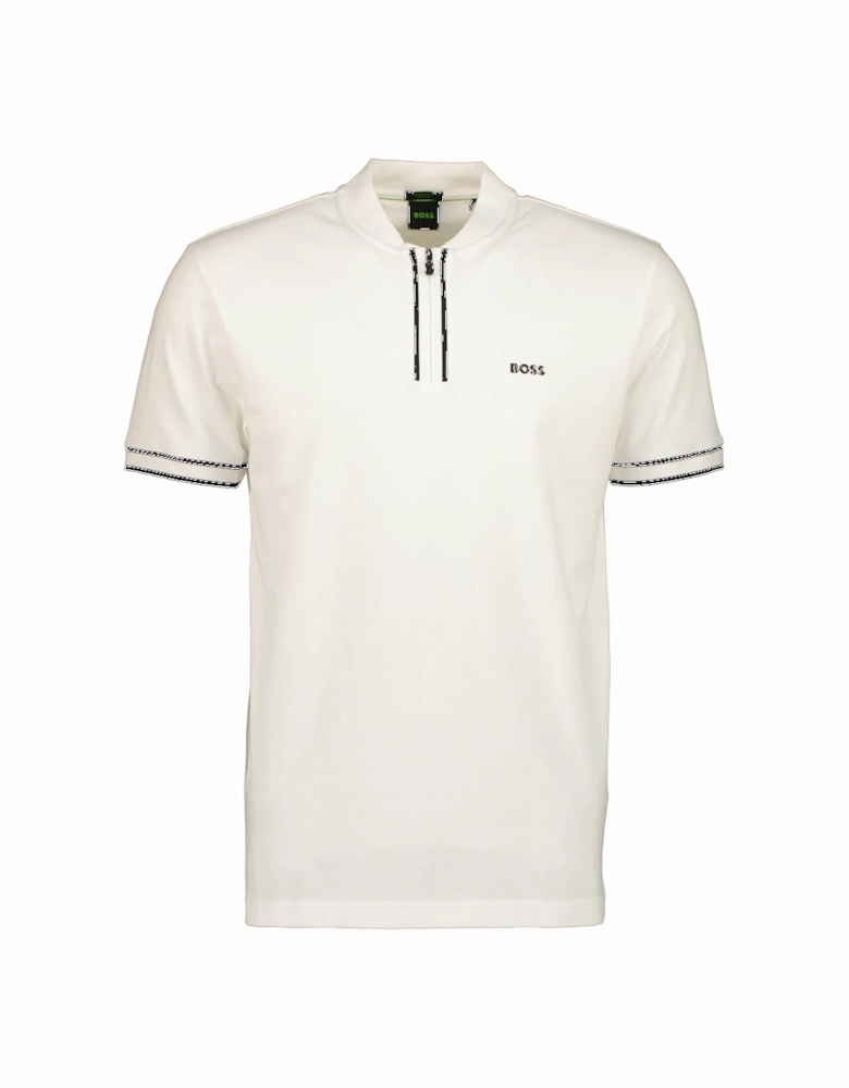 Pariq Zip-Neck Polo Shirt