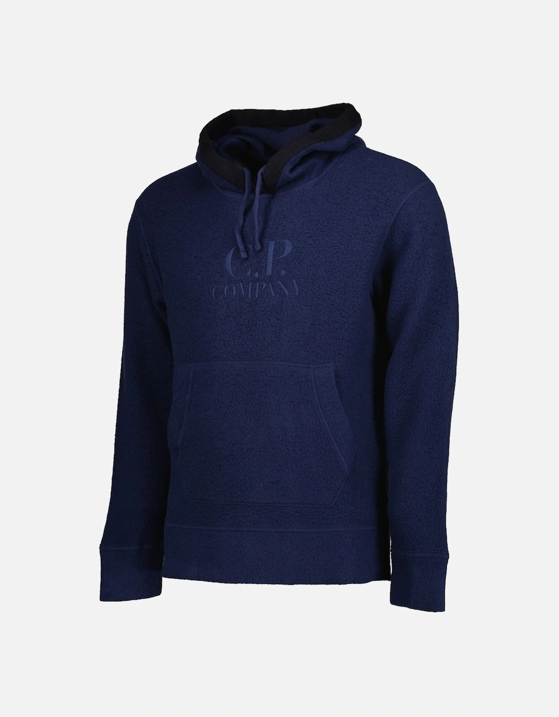 Wool Polar Fleece Logo Hoodie