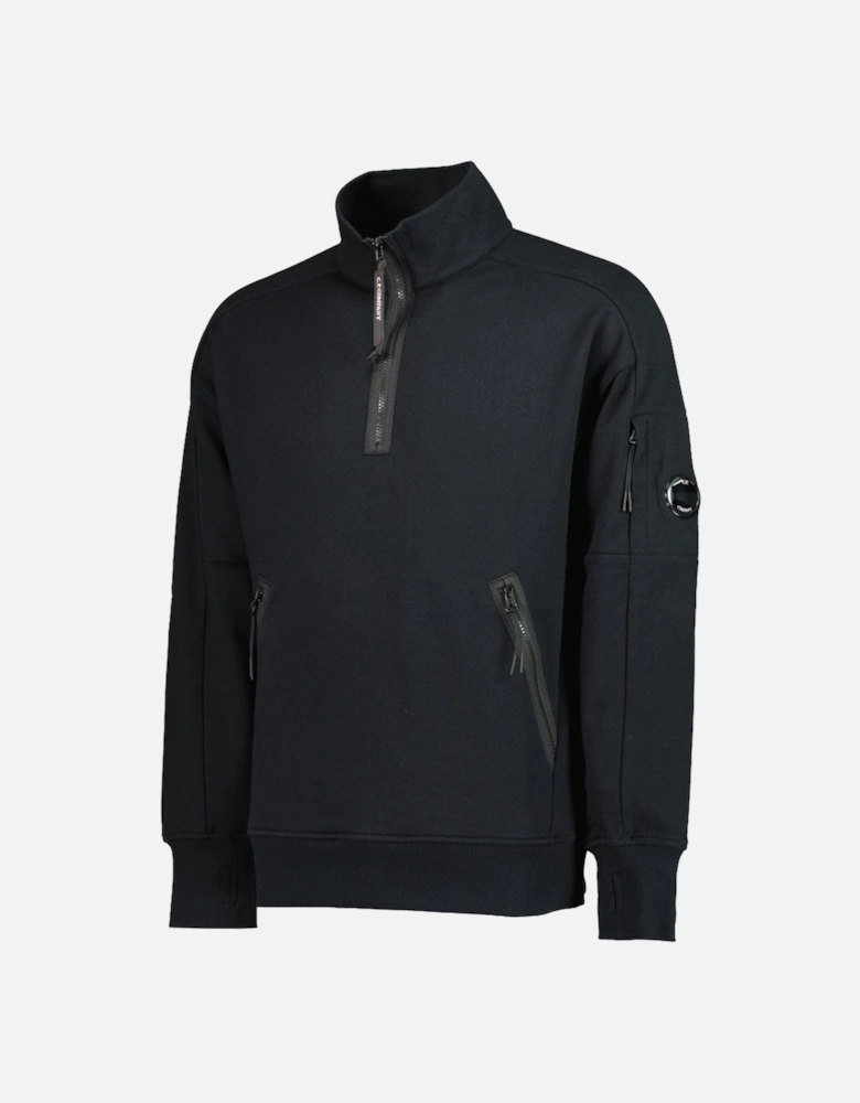 Quarter Zip Lens Sweatshirt