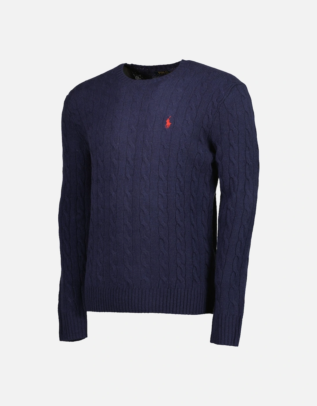 Cable-Knit Wool/Cashmer Jumper