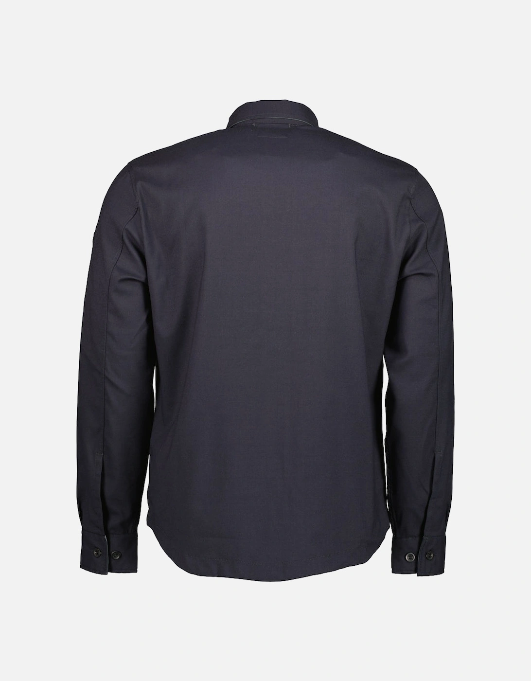 Wool Gabardine Lens Shirt