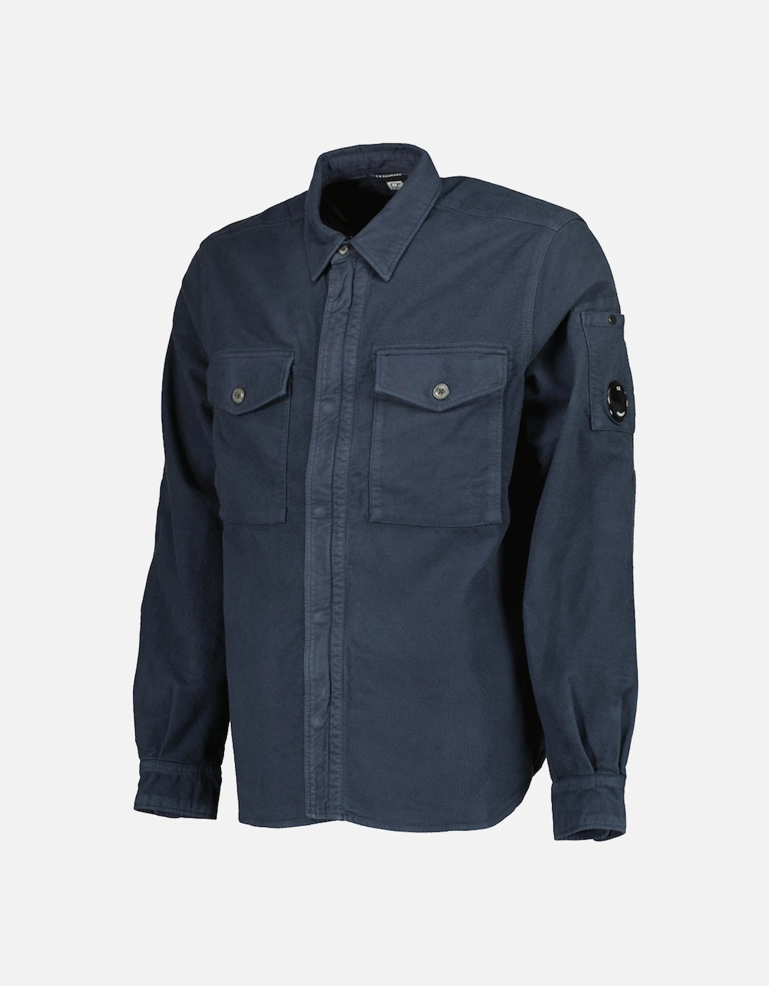 Moleskin Zip Up Lens Overshirt